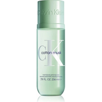 Calvin Klein Cotton Musk Sprej na vlasy a tělo 236 ml – Zboží Dáma