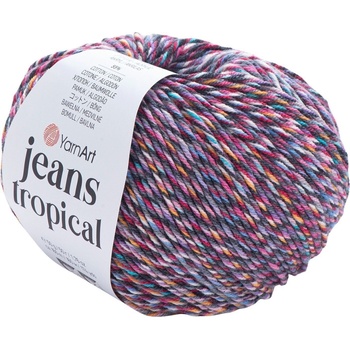 YARNART Jeans Tropical 620 Multi Плетива прежда (Jeans Tropical 620)