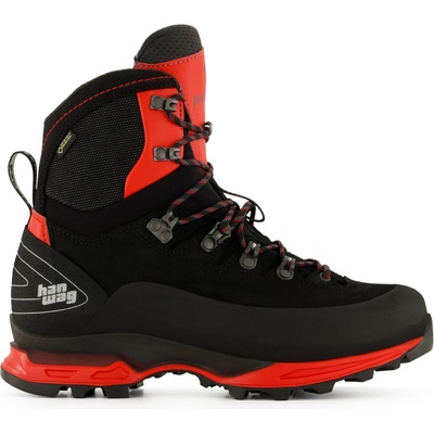 Hanwag Мъжки туристически обувки Hanwag Alverstone II GTX Walking boots - Black / Red - размер 46 (EU) (019-0406-0221)