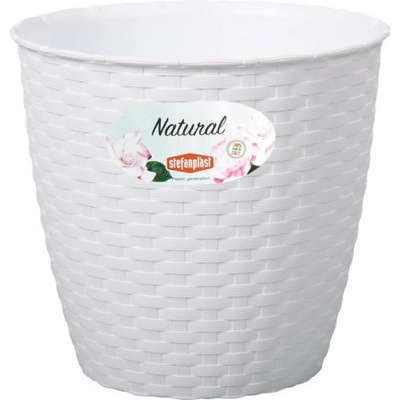 VETRO-PLUS květináč o29 cm Rattan bílý – Hledejceny.cz