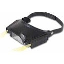 Náhlavní lupa s LED osvětlením