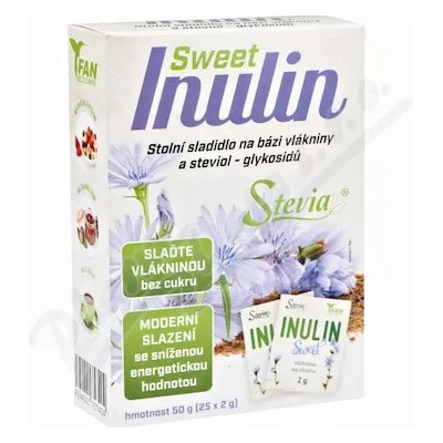 Inulin Sweet vláknina na slazení 25 x 2 g