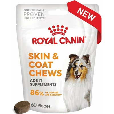 Royal Canin SkinundCoat Chews Adult Supplements 240 g