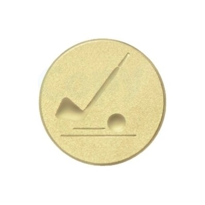 Kovový emblém GOLF 018