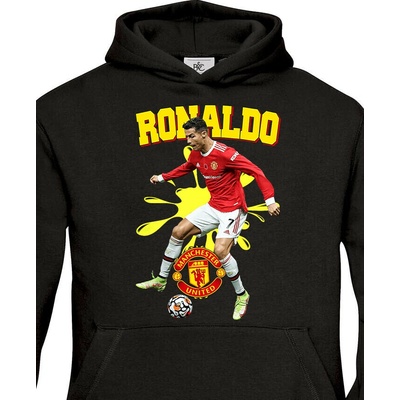 Dětská mikina Cristiano Ronaldo 2 Černá