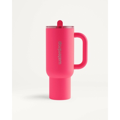 Waterdrop Explorer Tumbler nerezový tumbler s brčkem (limitovaná edice) Neon Pink 1100 ml