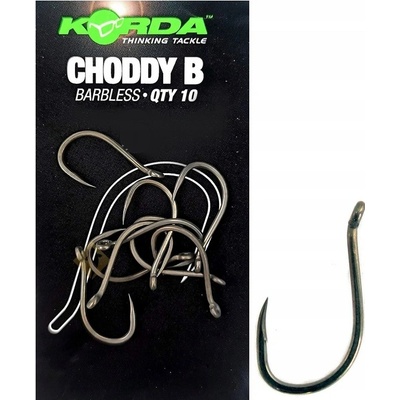 Korda Choddy Barbless vel.6 10 ks