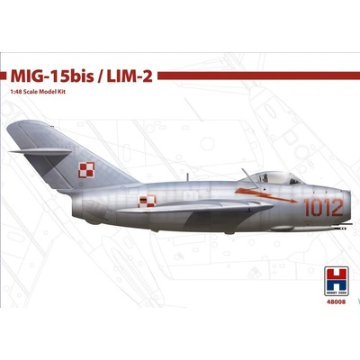 Bronco Hobby 2000 MIG-15bis / LIM-2 + Cartograf + P-mask 1:48