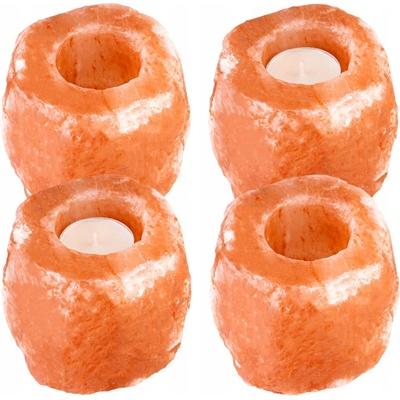 Solný svícen Ogrody Solne na čajové svíčky, kamenný, rustikální, 9 cm