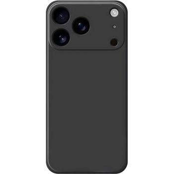 Gigapack iPhone 17 Pro Max GIGAPACK Силиконов капак за телефон Ултра тънък черен GP-175739 (GP-175739)
