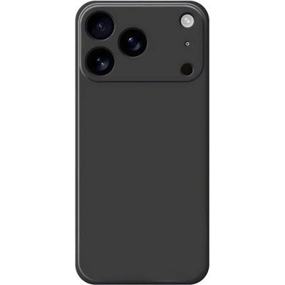 Gigapack iPhone 17 Pro Max GIGAPACK Силиконов капак за телефон Ултра тънък черен GP-175739 (GP-175739)