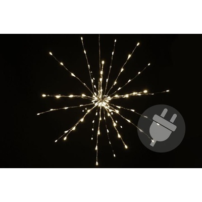 Nexos 33214 Vánoční LED osvětlení meteorický déšť teplá bílá 120 LED
