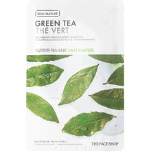 The Face Shop Natural Mask Green Tea Textilná maska s extraktom zo zeleného čaju 20 g