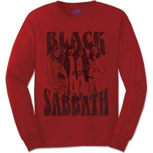 Black Sabbath Band and Logo Red XL Риза (BSLST68MR04)