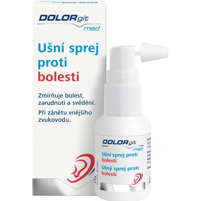 DOLORgit med Ušní sprej proti bolesti 20 ml – Sleviste.cz