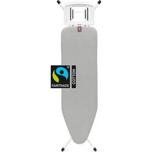 Brabantia Маса за гладене Brabantia B 124x38cm с масивна поставка за ютия, Metallised (1009441)