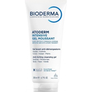 BIODERMA Atoderm Intensive Gel Moussant Почистващи гелове за лице 200ml