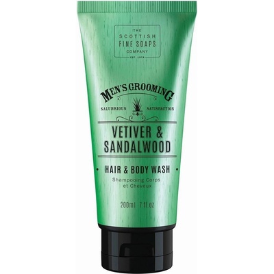 Scottish Fine Soaps Vetiver and Sandalwood sprchový gel 200 ml