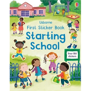 First Sticker Book Starting School (ISBN: 9781803702735)