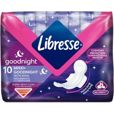 Libresse Нощни превръзки Libresse - Maxi Goodnight, 10 броя