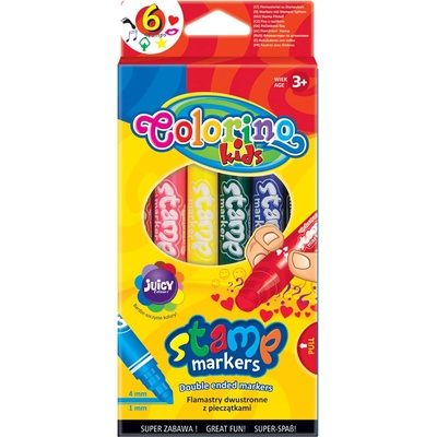 Patio Colorino 6ks oboustranné razítka 298803