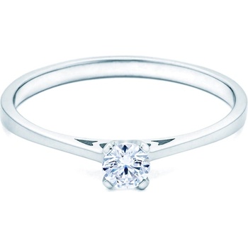 SAVICKI Годежен пръстен Solitaire: бяло злато. диамант