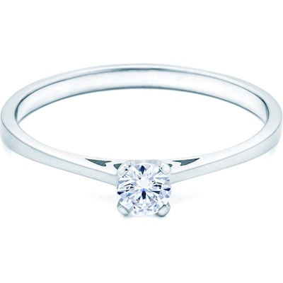 SAVICKI Годежен пръстен Solitaire: бяло злато. диамант