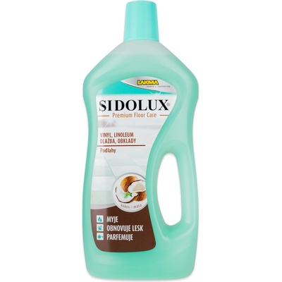 Sidolux Premium Floor Care na mytí podlah vinyl linoleum dlažba s vůní Kokos Máta 1 l