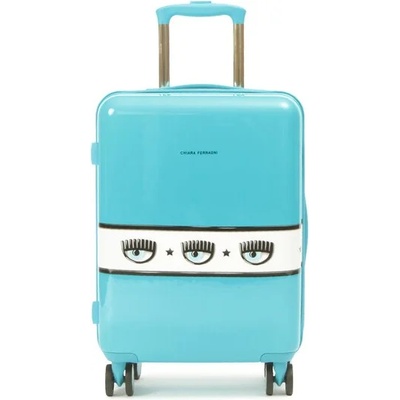 Chiara Ferragni Самолетен куфар за ръчен багаж Chiara Ferragni 74SB0LA1 Methyl Blue (74SB0LA1)