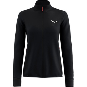 Salewa Дамско поларено яке Salewa Women's Puez Waffle Hybrid PL Jacket Fleece jacket - Black Out - размер 34 (EU) (105-6131-0111)
