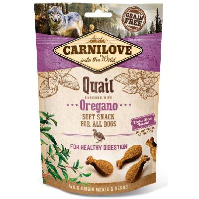 Carnilove Dog Semi Moist Snack Quail & Oregano 200g
