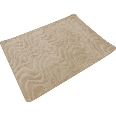 Takoy Koberec 120x170 vzor vlny svetlo hnedý-HT-00423 | 120 x 170 cm