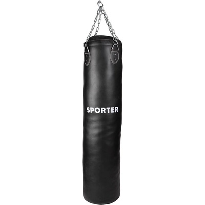 SPORTER Боксов чувал, кожен черен, 30x100 См (GS-1004-100BLACK)