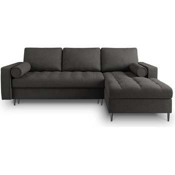 Milo Casa Тъмно сив ъглов разтегателен диван , десен ъгъл Santo - Milo Casa (MIL_RCF_52_A3_SANTO8)