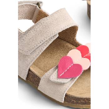 Wheat сандали обувки с отворена пета за деца велурени (WF631.01)