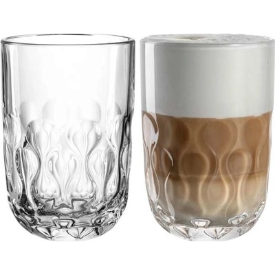 Leonardo sklenice na latte Gocce 2 x 390 ml