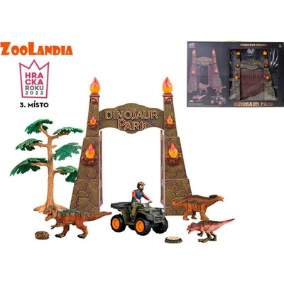 Zoolandia dinosaurus park set s doplnkami