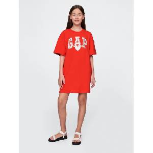 GAP Детска oversize рокля GAP GAP | Cherven | Момичешки | 104/110