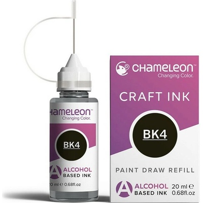 Chameleon náhradní inkoust 20 ml deep black BK4