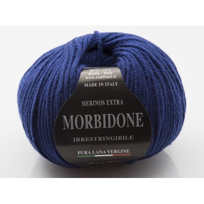 Merino vlna Rial Filati Morbidone indigová modrá