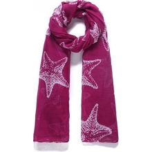 Luxusná šatka Star Red