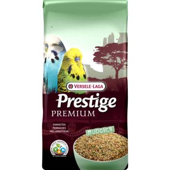 Versele-Laga Versele Laga - Prestige Premium - Budgies - Пълноценна храна с обогатена смес от семена с екструдирани пелети за вълнести папагали, 20 кг