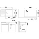 Image 1 of BLANCO LEGRA XL 6 S (523326)