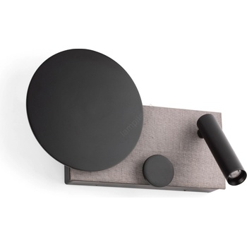 Faro Barcelona Faro 20066 - led Димируема малка лампа за стена klee led/10w/230v + led/3w ляв (fa20066)