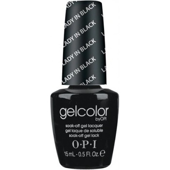 OPI Lady in Black GelColor GCT02 15 ml