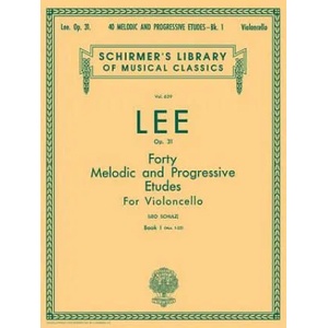 40 Melodic and Progressive Etudes, Op. 31 - Book 1: Schirmer Library of Classics Volume 639 Cello Method (ISBN: 9781458426468)