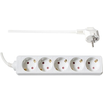 TOO PSW-515 5 гнезда 1, 5 метра 3x1.0mm2 бяла разпределителна кутия (PSW-515)