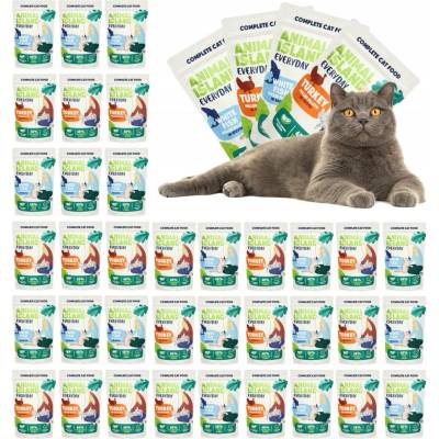 Animal Island Everyday Krůta a Bílá ryba 40x85 g
