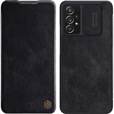 Nillkin Кожен калъф Nillkin Qin заSamsung Galaxy A73, черен (6902048237667)