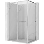Mexen Linea плъзгаща се душ кабина 90 x 85 см, прозрачна, хром - 8E1-090-085-01-01 (8E1-090-085-01-01)